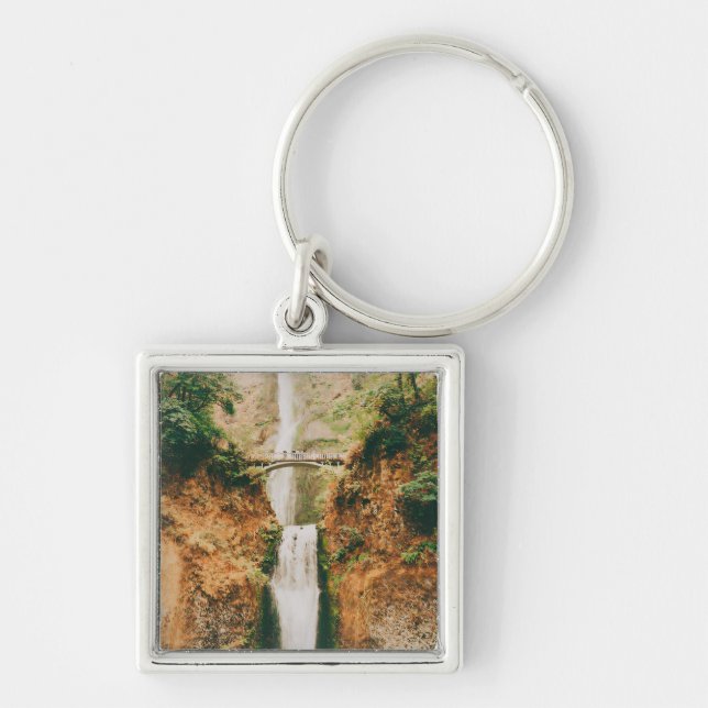 Multnomah Falls Key Ring (Front)