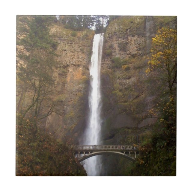 Multnomah Falls, OR Ceramic Tile (Front)
