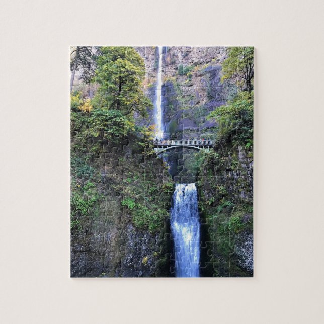 Multnomah Falls, OR Jigsaw Puzzle (Vertical)