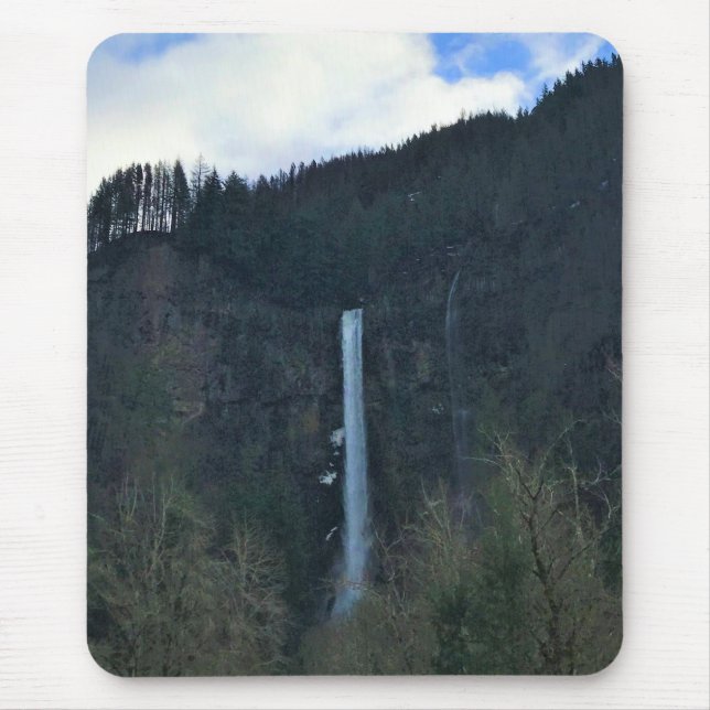 Multnomah Falls, OR Mouse Pad (Front)