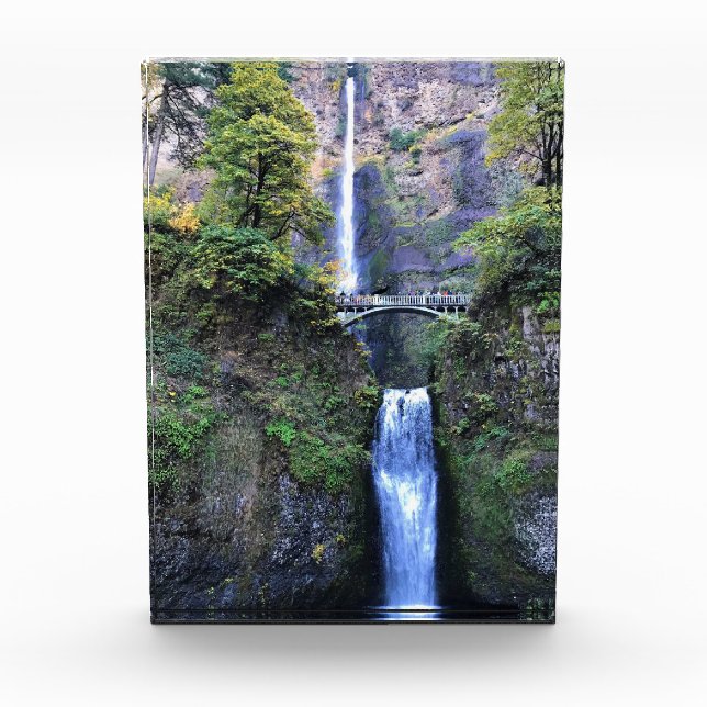 Multnomah Falls, OR Photo Block (Front)