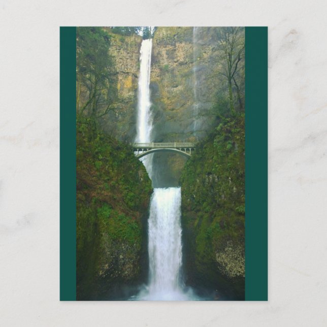 Multnomah Falls, OR Postcard (Front)