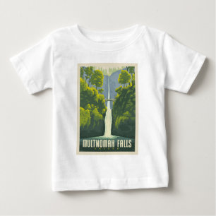Multnomah Falls   Oregon Baby T-Shirt
