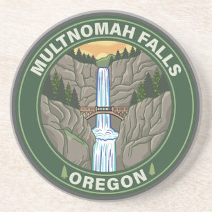 Multnomah Falls Oregon Coaster