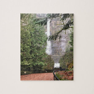 Multnomah Falls, Oregon Jigsaw Puzzle