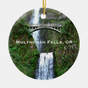 Multnomah Falls, Oregon Landscape Ornament