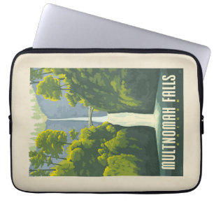 Multnomah Falls Oregon Laptop Sleeve