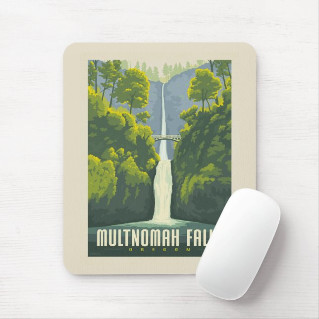 Multnomah Falls | Oregon Mouse Pad (With Mouse)
