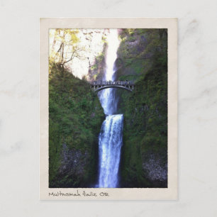 Multnomah Falls, Oregon Postcard