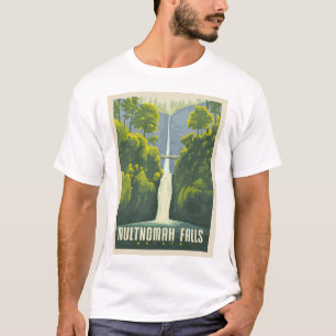 Multnomah Falls Oregon T-Shirt