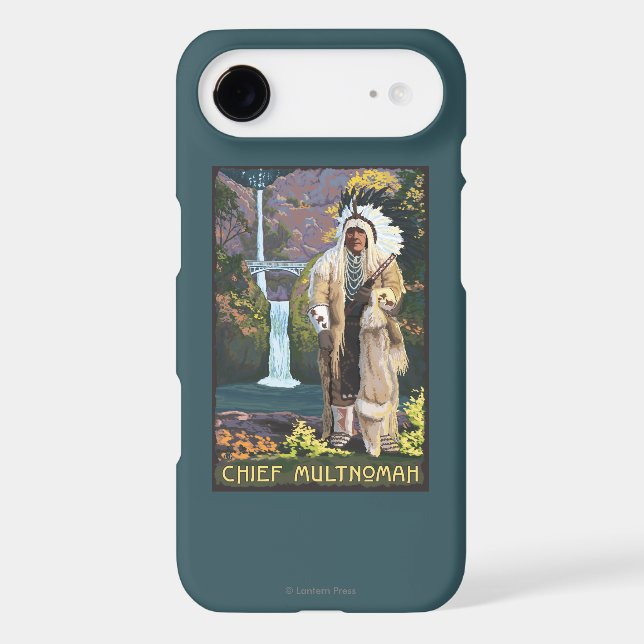Multnomah Falls, OregonChief Multnomah Case-Mate iPhone Case (Back)