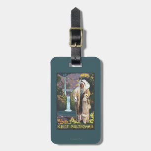 Multnomah Falls, OregonChief Multnomah Luggage Tag