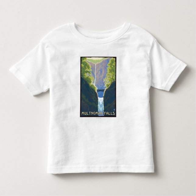 Multnomah Falls, OregonMaiden of the Falls Toddler T-Shirt (Front)