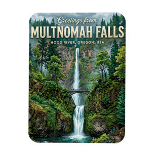 Multnomah Falls USA Magnet