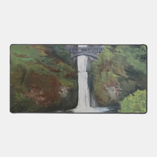 Multnomah Falls View Desk Mat