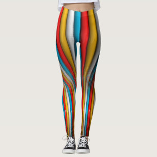 Multy 3D Abstract Leggings