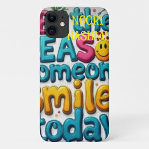 MULTY COLOUR KOREAN FONT BACK GROUND & OWN NAME iPhone 11 CASE