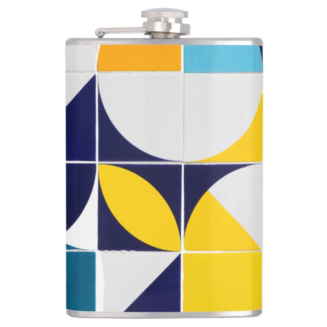 Multycolor Abstract Flask (Front)