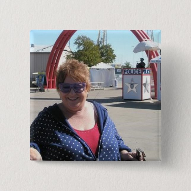 Mum 15 Cm Square Badge (Front)