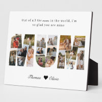 Mum 18 Photo Collage Gift for Mother's Day Poster