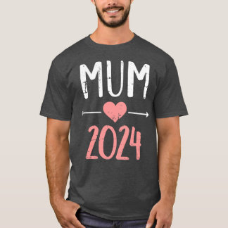 Mum 2024 for pregnancy announcement 1 T-Shirt