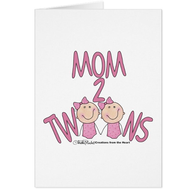 Mum 2 Twins Girls (Front)