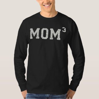 Mum 3 Shirt. Mum of Three shirt. Mother of 3 T-Shirt