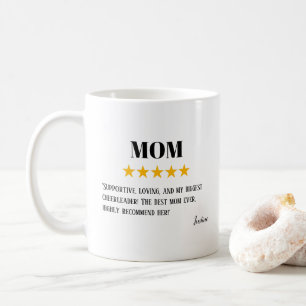 Mum 5 Star Review Best Mum Ever Gift Coffee Mug