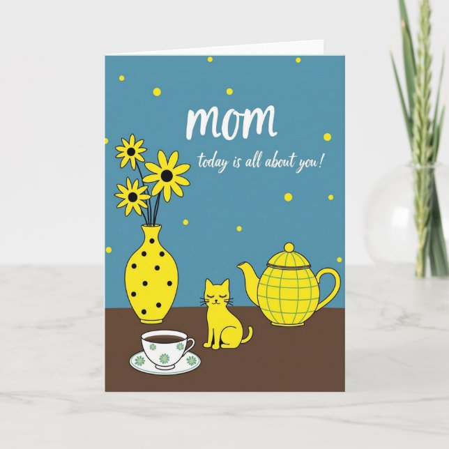 Mum All About You Today Card (Front)