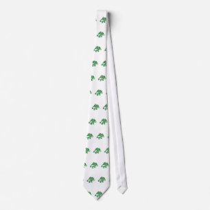 Mum and babies sea turtles tie