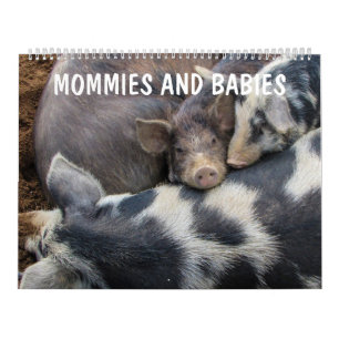 Mum and Baby Animals Calendar