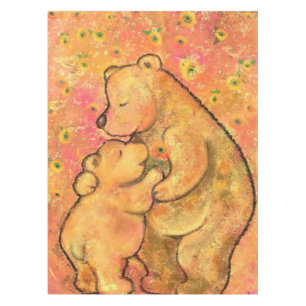 Mum and Baby Bear - Mother's Day - Hug Tablecloth