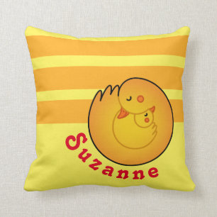 Mum And Baby Ducks Cushion