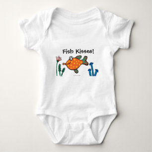 Mum and Baby Fish Kisses Bodysuit
