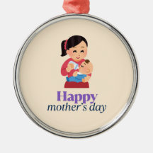 Mum and baby, happy mother's day