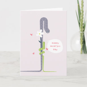 Mum and Baby Snakes Card