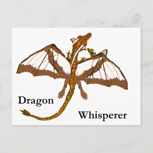 Mum and Child Dragons Postcard (Front)