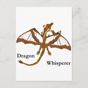 Mum and Child Dragons Postcard