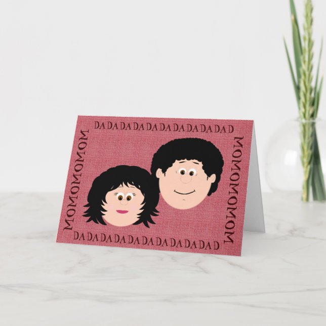 Mum and Dad Card (Front)