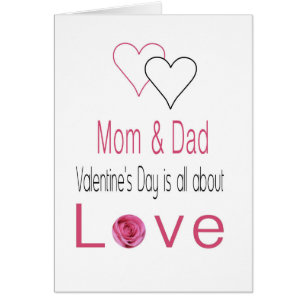 Mum and Dad  Happy Valentine's Day Roses