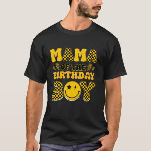 Mum And Dad Mama Birthday Boy One Happy Dude Famil T-Shirt