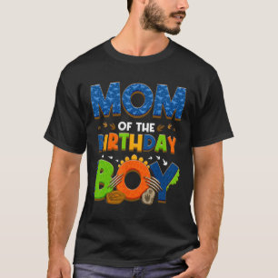 Mum And Dad Of The Birthday Boy Dinosaur Family Pa T-Shirt