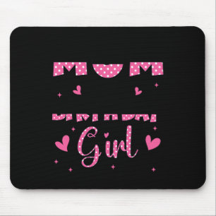 Mum And Dad Of The Birthday Girl Family Matching P Mouse Pad