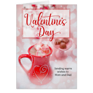 Mum and Dad Sweet Treats Valentine's Day Card