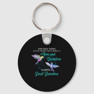 Mum And Grandma Is Being A Great Grandma Key Ring