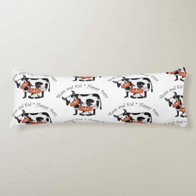 Mum and Kid * Happy Days Body Pillow (Front)
