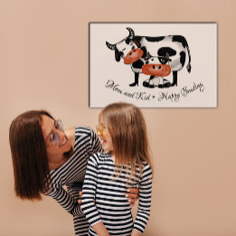 Mum and Kid * Happy Smiling Acrylic Print