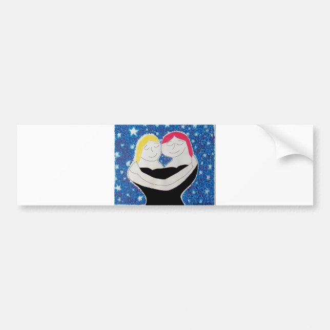 Mum and Me-bumper sticker (Front)