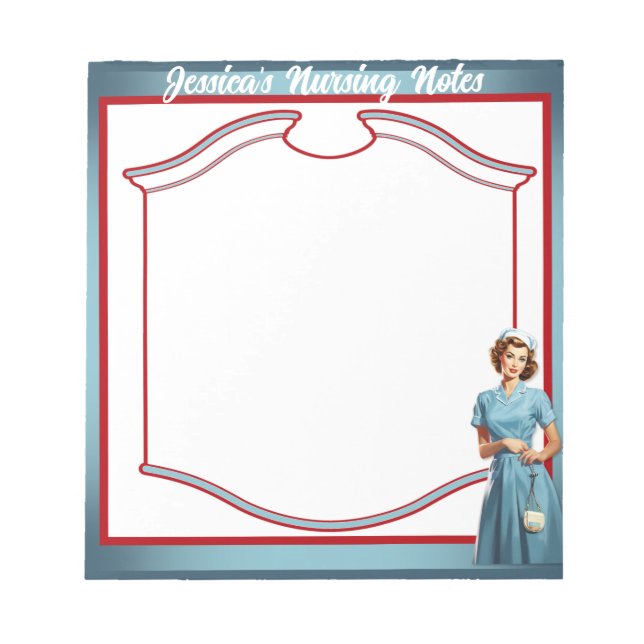 Mum and Nurse Notepad (Front)