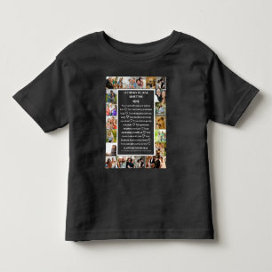 Mum appreciation Mothers Day 22 Photo Collage Toddler T-Shirt